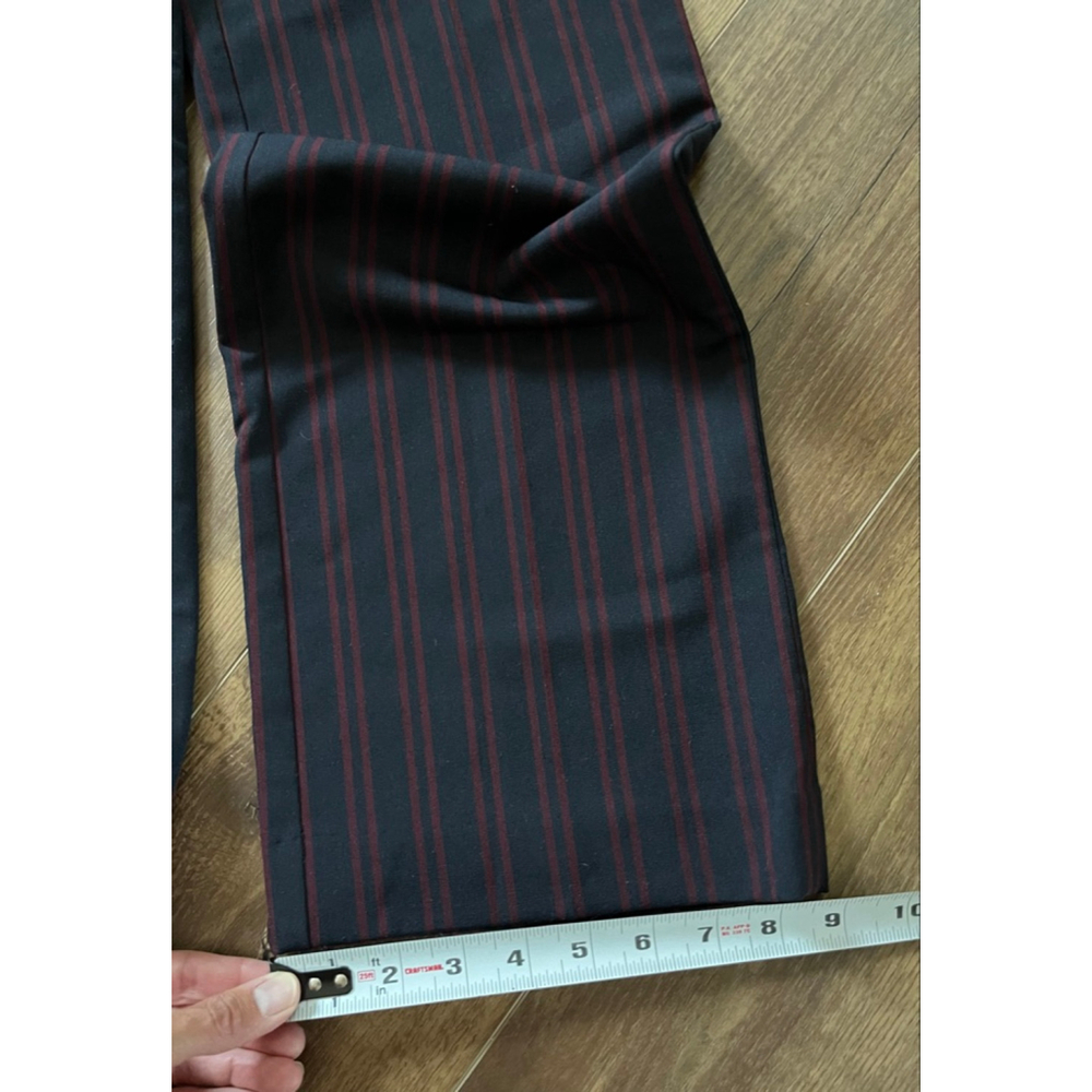 Loft NWT navy sailor stripe Marisa trouser pants size 6 - Picture 6 of 14